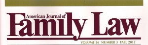 American Journal of Family Law Header