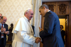 President Barack Obama and Pope Francis